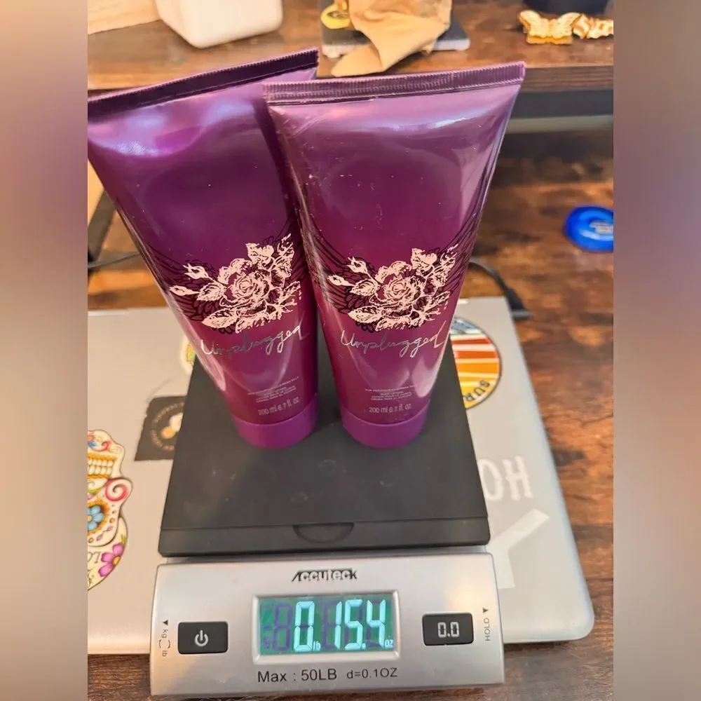 Avon Unplugged Set of 2 lotions